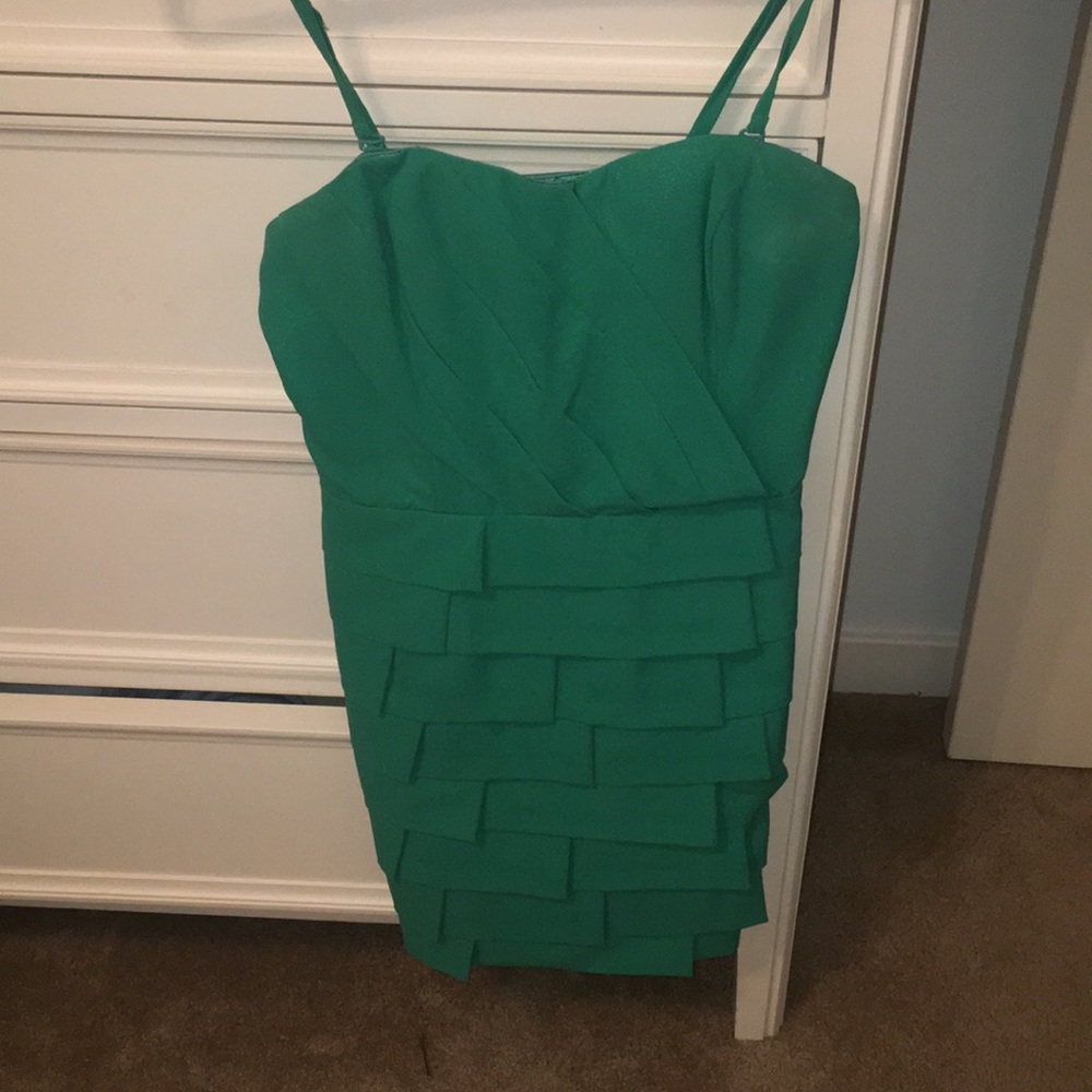 Teal dress